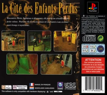 La Cite des Enfants Perdus (FR) box cover back